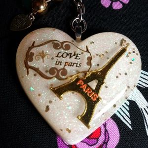 Puffy ❤ Keychain "Love in Paris"